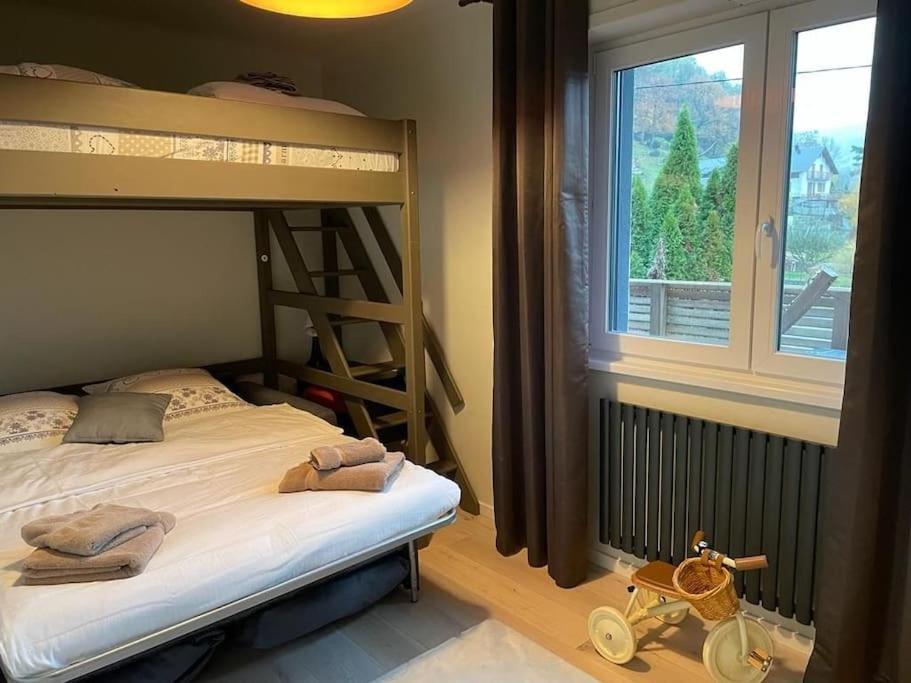 Joli Logement Avec Terrasse La Cigale 6 A 8 Personnes Orbey Exteriér fotografie