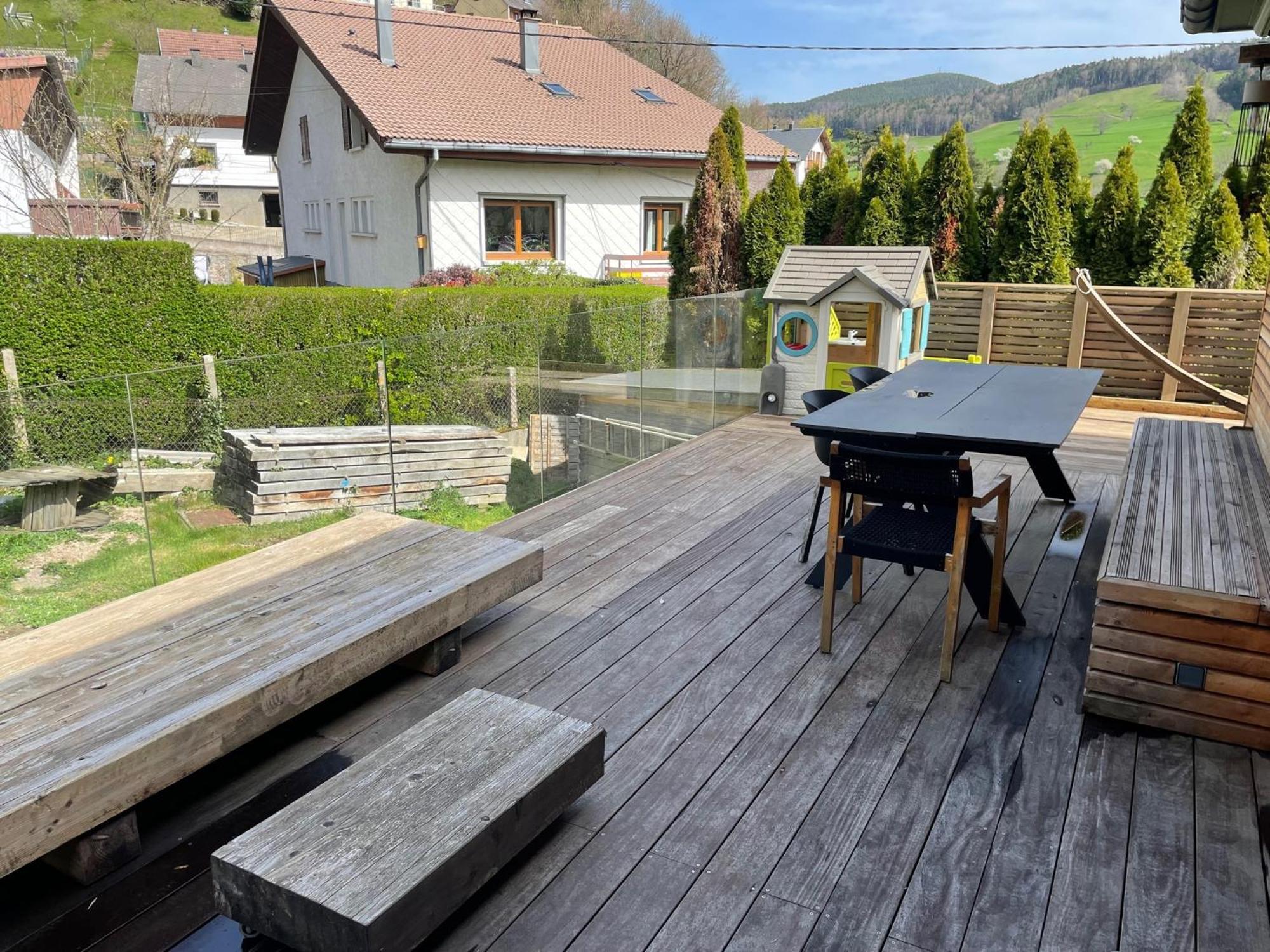 Joli Logement Avec Terrasse La Cigale 6 A 8 Personnes Orbey Exteriér fotografie